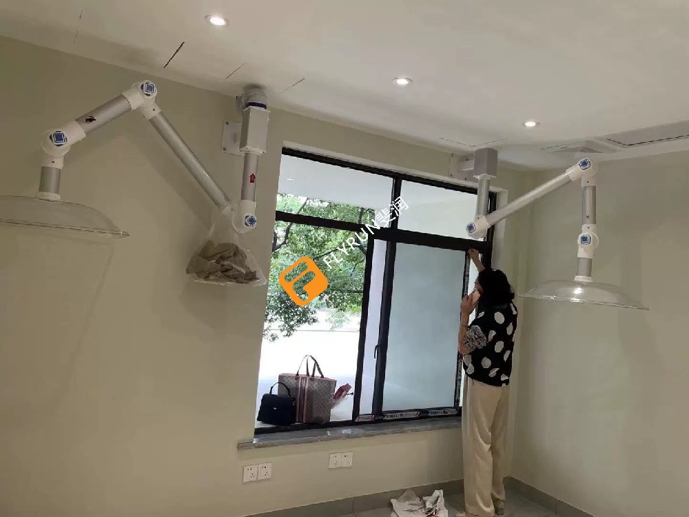 艾灸館排煙管道安裝方法