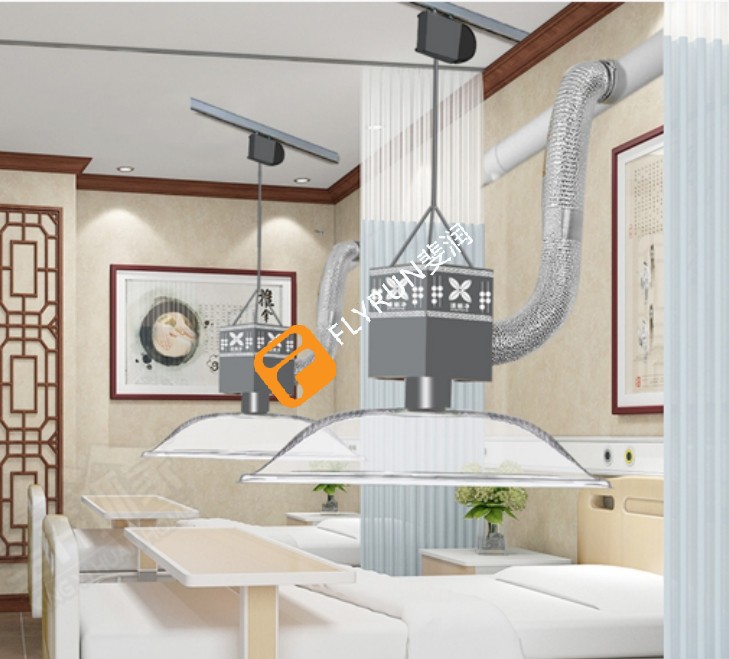 上下遙控升降艾灸排煙系統(tǒng)